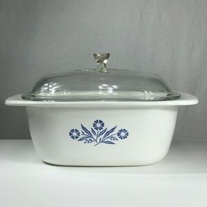 Vintage Corningware Dutch Oven 4Qt with Lid P-34-B